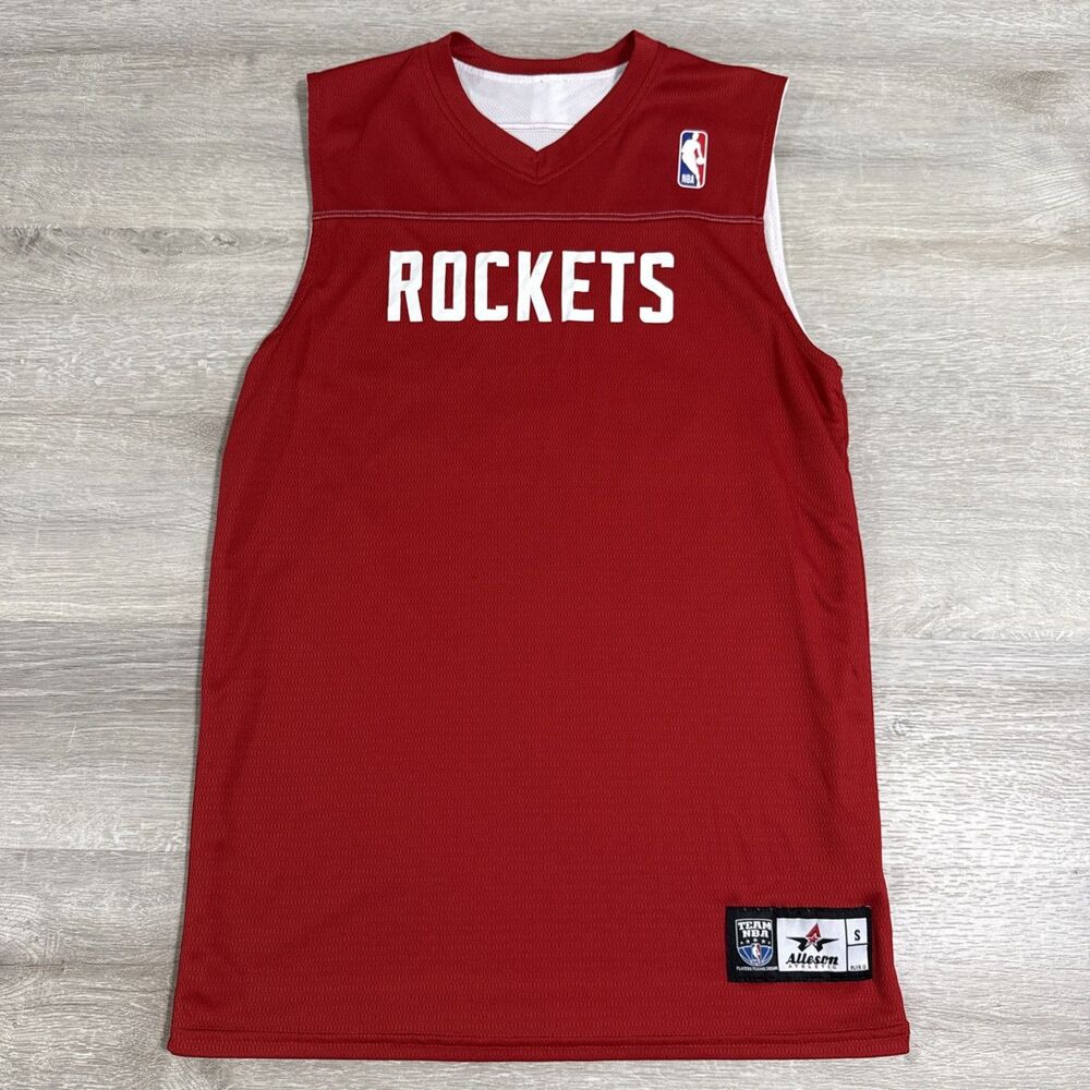 Houston Rockets Basketball Jersey Reversible NBA Team Apparel Men's Small
